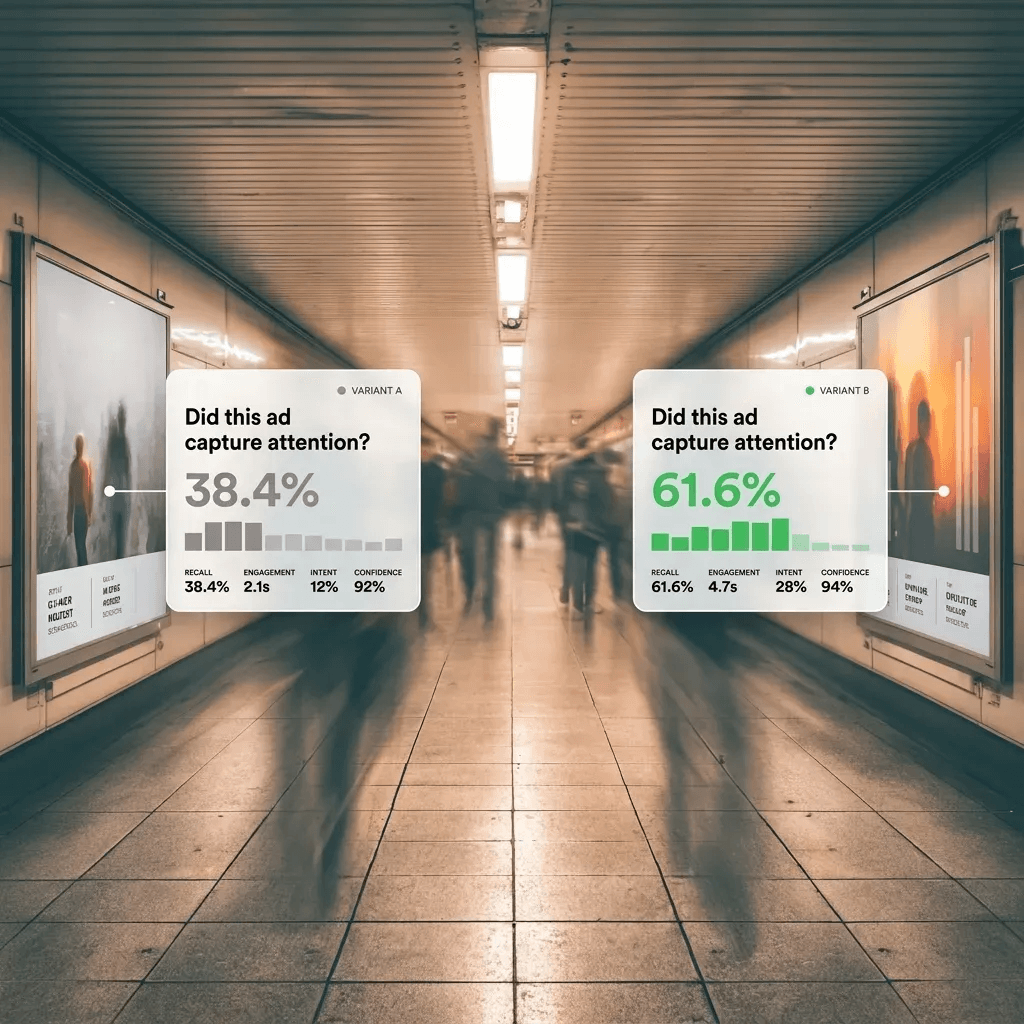 Auxos use case — ad creative testing